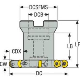 R335.29I-063.10.22-6N-R5A Fréza (těleso) kotoučová 335.18  • Vtools.cz