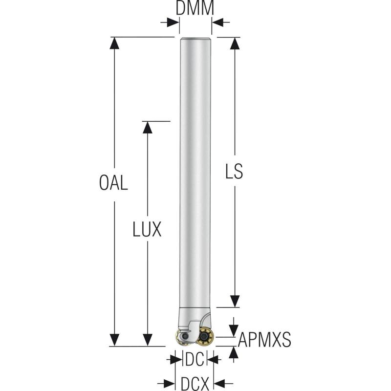R217.29I-1620.0-05.2.112E Fréza (těleso) kopírovací • Vtools.cz