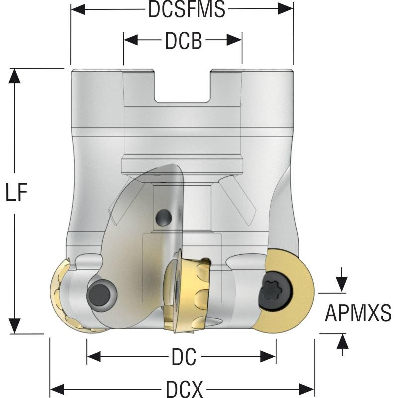 R220.29I-0050-08.4A Fréza (těleso) kopírovací • Vtools.cz