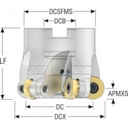 R220.29I-0063-08.5A Fréza (těleso) kopírovací • Vtools.cz