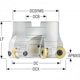 R220.29I-0080-08.5A Fréza (těleso) kopírovací • Vtools.cz