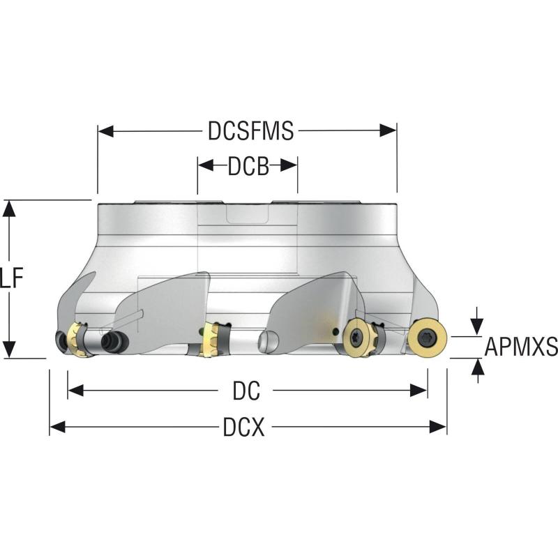 R220.29I-8160-08.7MA Fréza (těleso) kopírovací • Vtools.cz