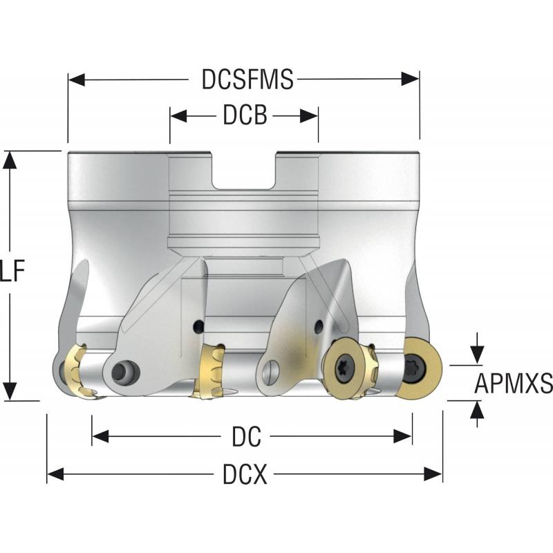 R220.29I-04.00-08.7A Fréza (těleso) kopírovací • Vtools.cz