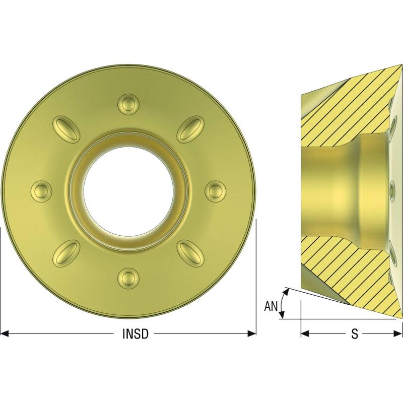 RDHT10T3M0T-8-M11 MS2050 Destičky (VBD) pro frézy kopírovací • Vtools.cz