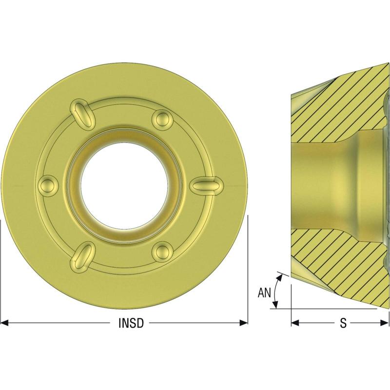 RDKW10T3M0T-6-MD06 F40M Destičky (VBD) pro frézy kopírovací • Vtools.cz