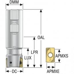 R217.64-3232.3-ZO16-2A Fréza (těleso) Power 4  • Vtools.cz