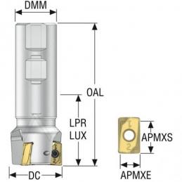 R217.64-01.50-3-ZO16-3A Fréza (těleso) Power 4  • Vtools.cz