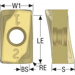 ZOMX160708TR-ME10 MS2050 Destičky (VBD) pro frézy Power 4   • Vtools.cz
