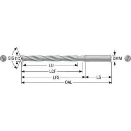 SD1108A-0970-080-10R1 Vrták monolitní Universal SD11xx • Vtools.cz