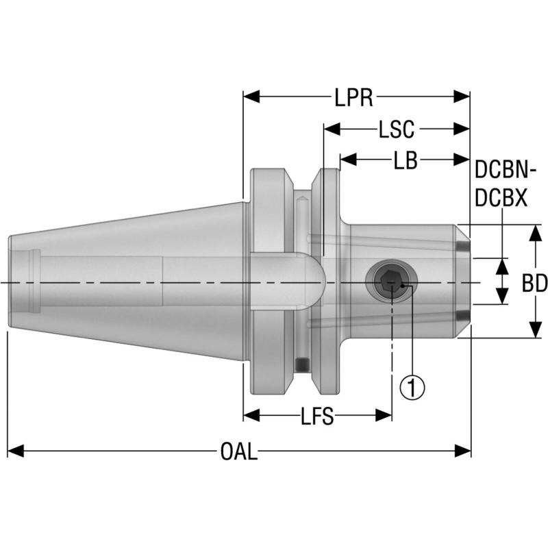 BT30TFAD-EM12-065-L1 Upínač Taper Face (s dvojitým kontaktem) • Vtools.cz