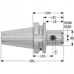 BT30TFAD-EM0.500-2.500-L1 Upínač Taper Face (s dvojitým kontaktem) • Vtools.cz