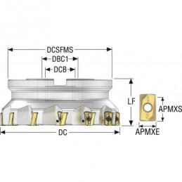 R220.64-8160-ZO16-12A Fréza (těleso) Power 4  • Vtools.cz