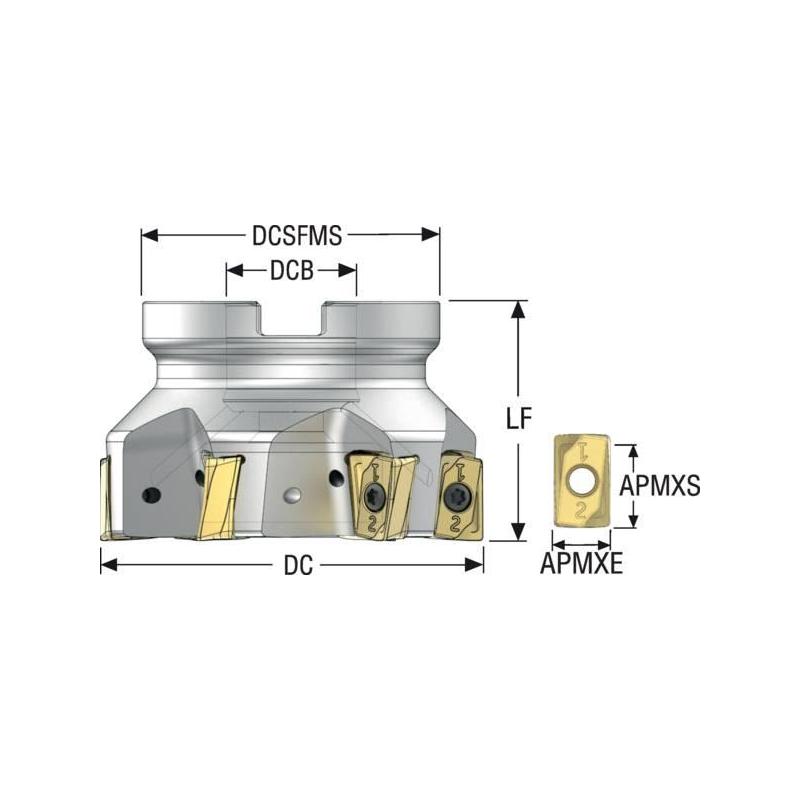 R220.64-0063-ZO16-6A-27 Fréza (těleso) Power 4  • Vtools.cz
