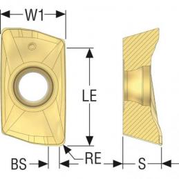 XOMX160504TR-MD14 MK2050 Destičky (VBD) pro rohové frézy Turbo   • Vtools.cz