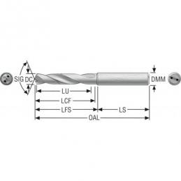 SD203A-0278-009-04R1-MS Vrták monolitní Feedmax SD2xx • Vtools.cz