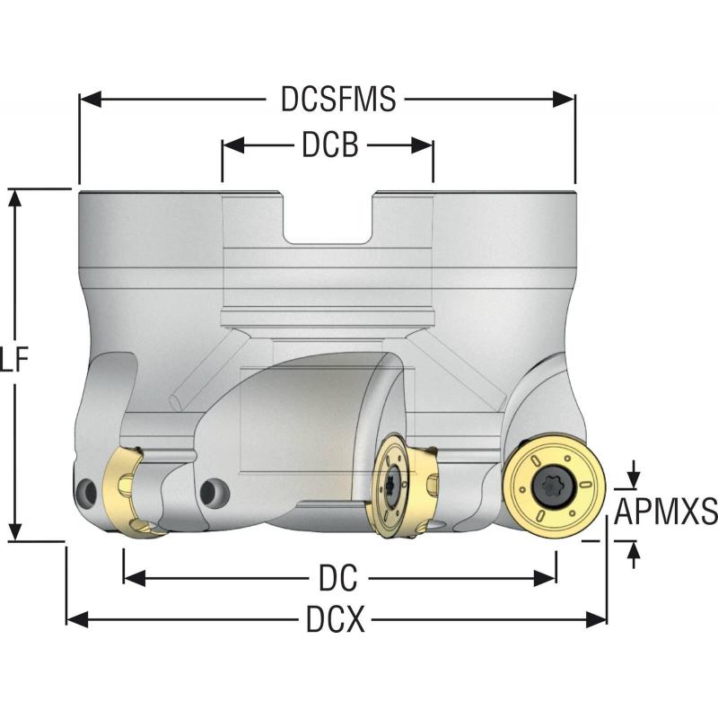 R220.29I-05.00-38-09A Fréza (těleso) kopírovací • Vtools.cz