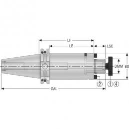 DIN40ADB-SM32-060-F3L1 EPB upínač Monobloc, SA  • Vtools.cz
