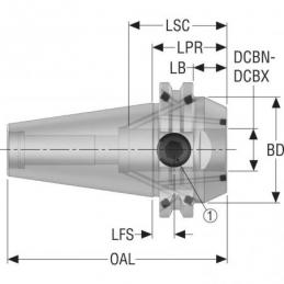 DIN40ADB-EM20-035-F5L1 EPB upínač Monobloc, SA  • Vtools.cz