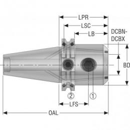 DIN40ADB-EM25-060-F5L1 EPB upínač Monobloc, SA  • Vtools.cz