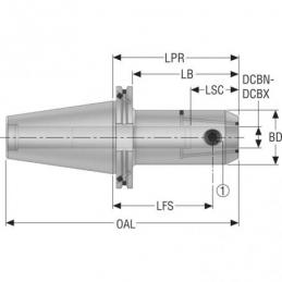 DIN50ADB-EM10-063-L1 EPB upínač Monobloc, SA  • Vtools.cz