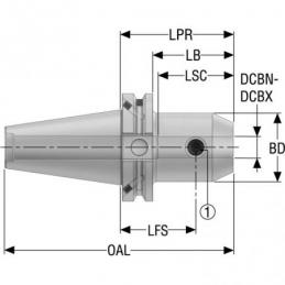CAT40TFADB-EM0.500-2.620 Upínač Taper Face (s dvojitým kontaktem) • Vtools.cz