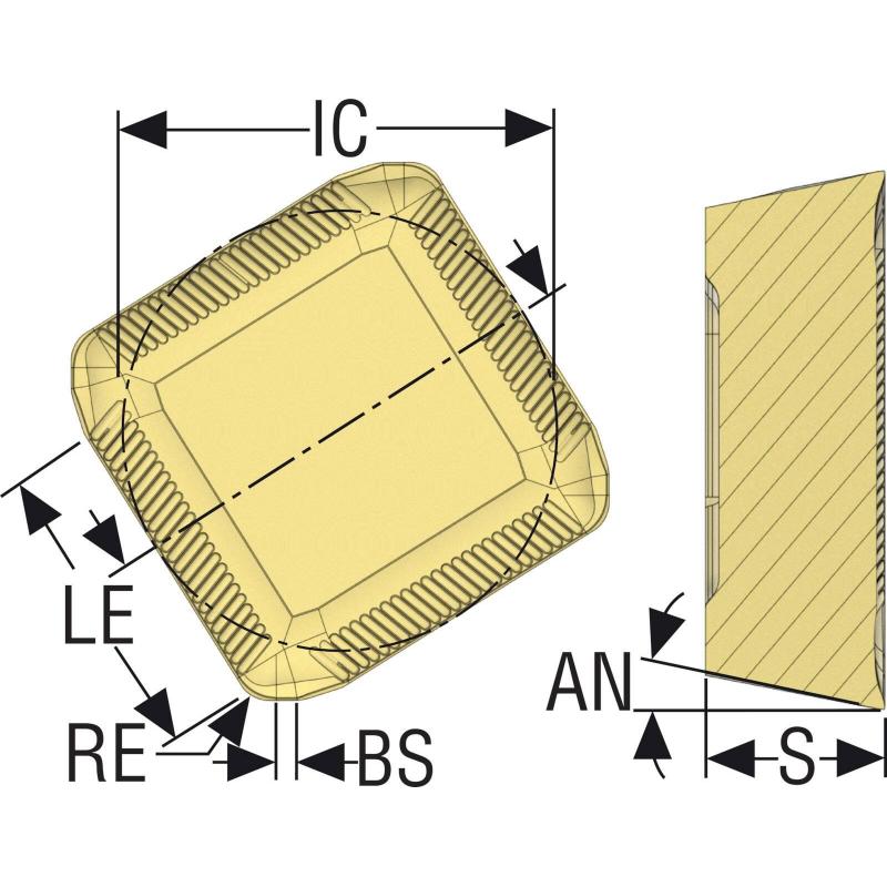SPER1906ZETL-M17 MP2050 Destičky (VBD) pro frézování • Vtools.cz