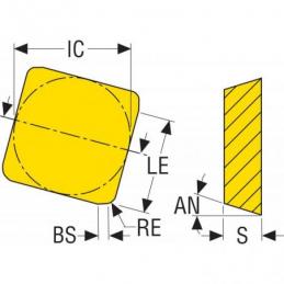 SPKN1203EDR-M13 HX Destičky (VBD) pro frézování • Vtools.cz