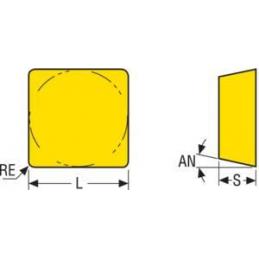 SPUN120308 HX Destičky (VBD) pro soustružení • Vtools.cz