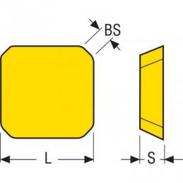SEKR1203AFTN-ME13 T25M Destičky (VBD) pro frézování ISO   • Vtools.cz