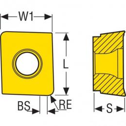 ACET150612TR-M14 T25M Destičky (VBD) pro frézování • Vtools.cz