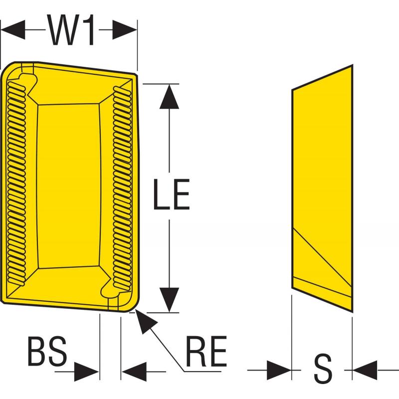ABER2606ZFFR-M15 T25M Destičky (VBD) pro frézování • Vtools.cz