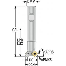 R215.49-2016.3-09 Fréza (těleso) ISO  • Vtools.cz
