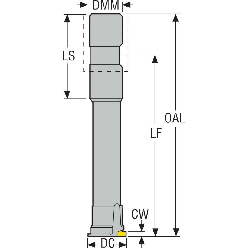 R335.15-25034.3-03-2 Fréza (těleso) • Vtools.cz