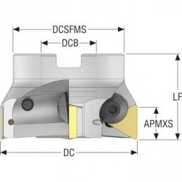 R220.17-0100-22 Fréza (těleso) ISO  • Vtools.cz