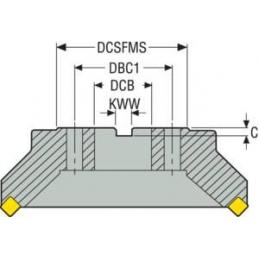 R220.13-0080-12 Fréza (těleso) ISO  • Vtools.cz