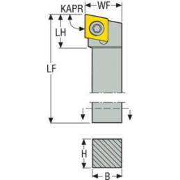 SCGCL1212F09 Držák pro soustružení • Vtools.cz