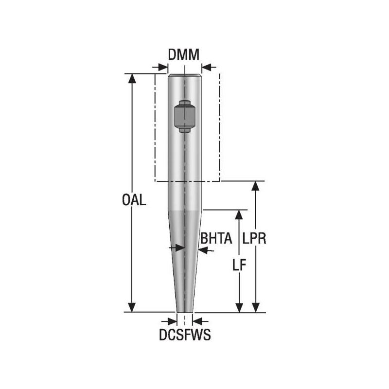 MM16-20115.3-3045 Stopka pro korunky Minimaster  • Vtools.cz