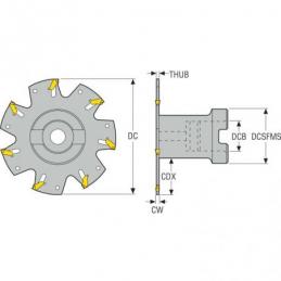 R335.10-080-02.22-6 Fréza (těleso) • Vtools.cz