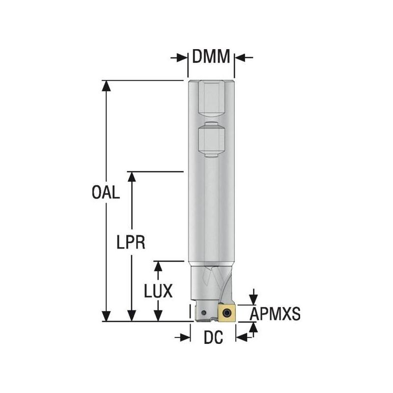 R417.19-01.62-3 Fréza (těleso) ISO  • Vtools.cz