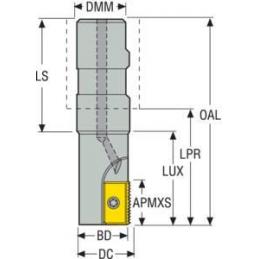 R396.18-00.50-3-13A Fréza závitová destičková (pro VBD) • Vtools.cz
