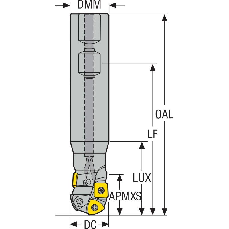 R218.19-3232.3-30.070HA Fréza (těleso) kopírovací • Vtools.cz