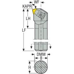 S25R-CSKNR09 Držák pro soustružení • Vtools.cz