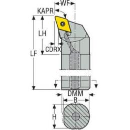 A25R-PDQNL11 Držák pro soustružení • Vtools.cz