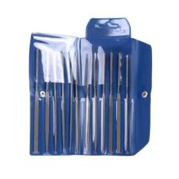 Sada jehlových pilníků - 12 dílů 140mm - 2