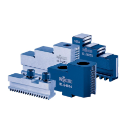 Sada náhradních čelistí pro tříčelisťové soustružnické sklíčidlo D 6350 BB 125 mm Röhm • Vtools.cz