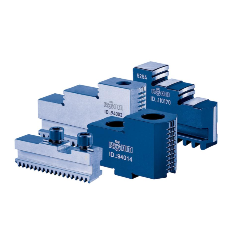 Sada náhradních čelistí pro tříčelisťové soustružnické sklíčidlo D 6350 BB 125 mm Röhm • Vtools.cz