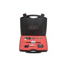 Sada měřidel KINEX v kufru (6040-02-150, 7002, 8001, 1017-02-015)