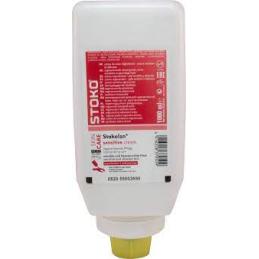 Stokolan sensitive, krém pro péči o pleť 1000 ml měkká lahvička, neparfémovaný