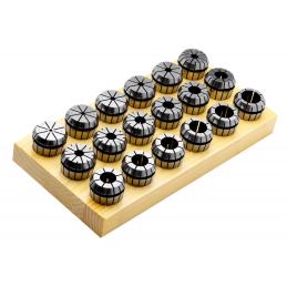 Format Sada kleštin DIN6499B ER16 1-10 mm, 10ks, házivost menší než 0,007 mm • Vtools.cz