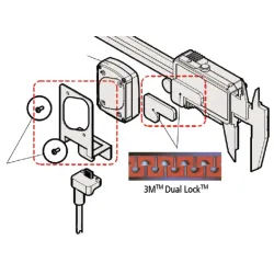 Montážní držák U-WAVE vysílače